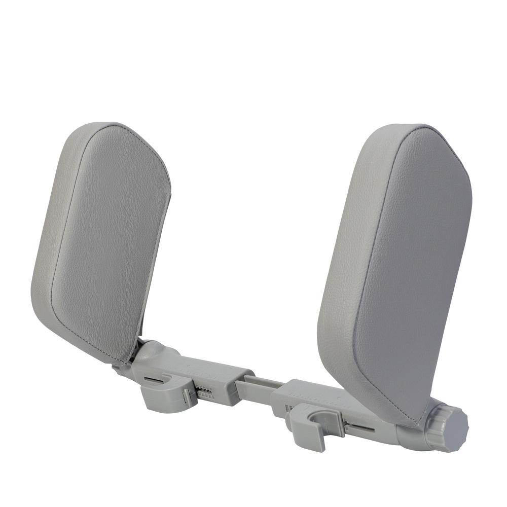 

Car Neck Headrest Pillow Cushion Car Seat Memory Foam Pad Sleep Side Head Telescopic Support on Cervical Spine for Adults Child сірий колір