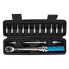 15PCS Torque Wrench Set 1 4in Chrome Vanadium Alloy Steel for Bicycle Motorcycle Car