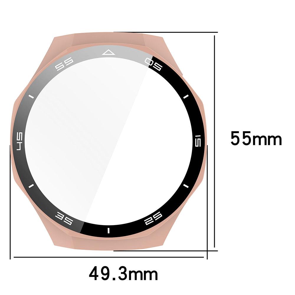 2w1 Etui + Folia ze Szkła Hartowanego Do Huawei Watch GT 5 pro 46mm Ochraniacz Ekranu Etui GT5 pro 46MM Pokrowiec PC Pełne Etui Ochronne