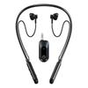 Wireless Monitoring Headphones 2.4g Bluetooth Dual-mode Sports Hanging Neck Stereo Sound Card Ear R