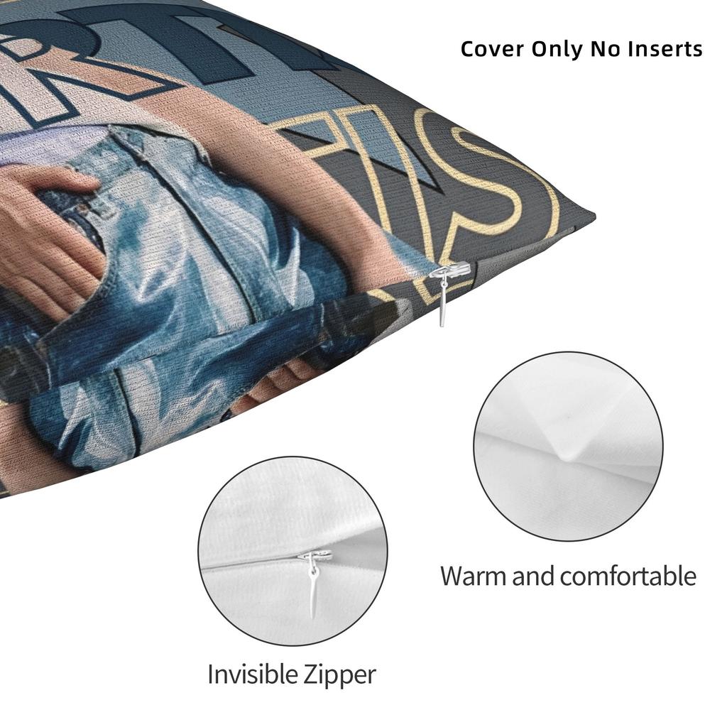 Dekorative Kissenhülle cortis kpop Boyband k-pop Merch Schlafzimmer Zierkissenhülle Quadratisch Mehrere Größen