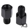 Pair of Motorcycle Mirrors Set - Universal Fit , 3
