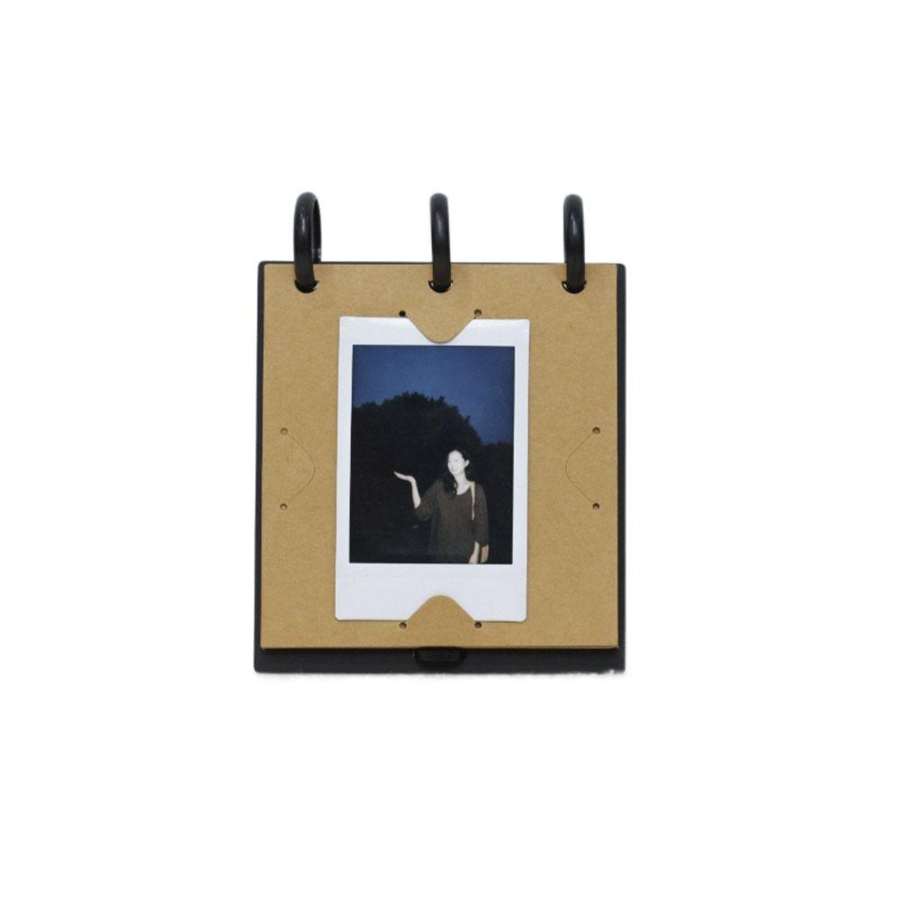 

Horizontal/Vertical Display Desktop Photo Frame Photocard Display Holder Mother s Day Gifts Black&Brown S