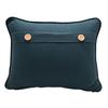 Meg Hawkins Oblong Cushion with Wooden Buttons - Pheasant