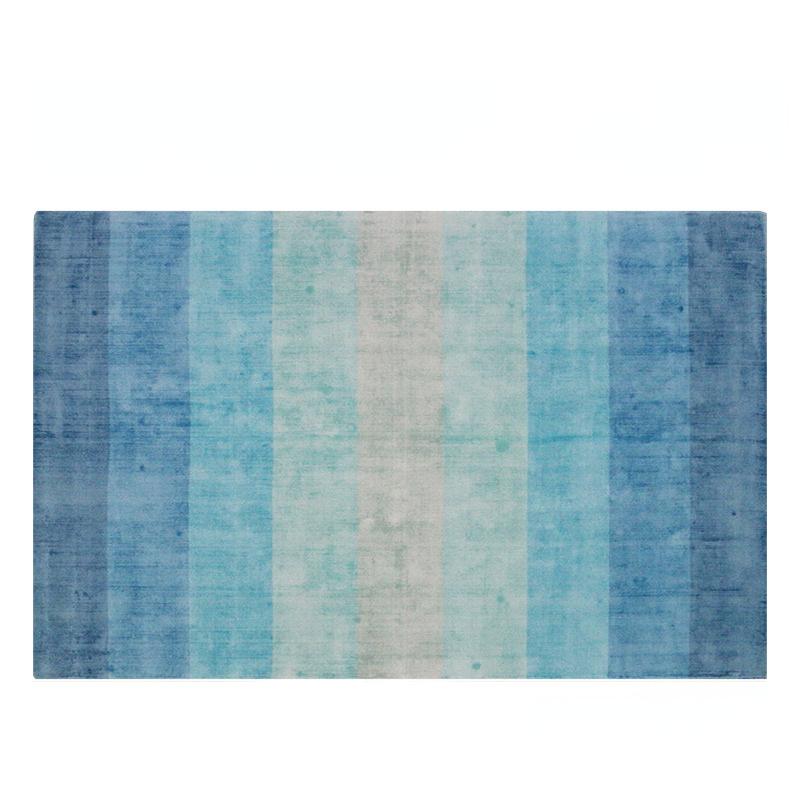 French Green Living Room Carpet Nordic Household Gradient Carpets Room Decor Bedroom Area Rug Lounge Sofa Non-slip Floor Mats