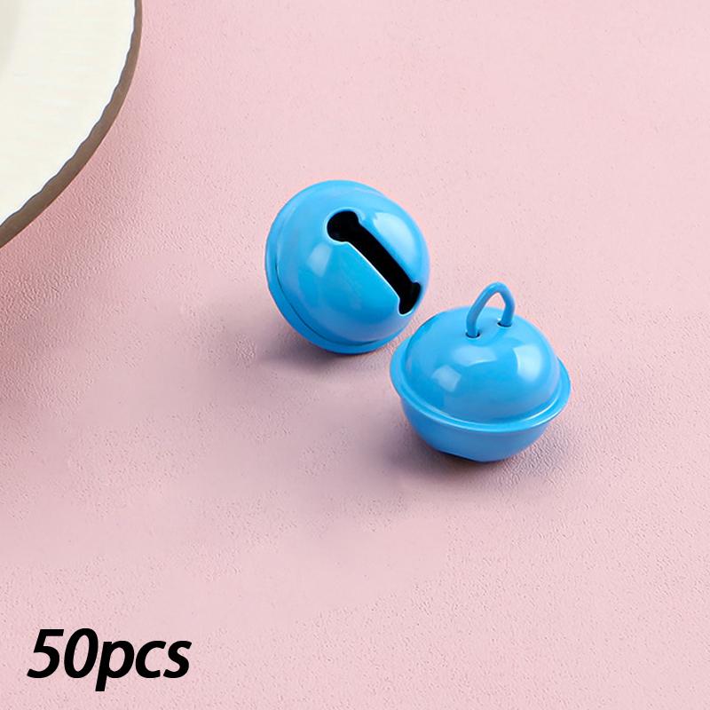 Clochettes Colorées 14/18/22mm Petit Pendentif Accessoires Porte-clés DIY Clochettes Rondes pour Animaux (50 pièces)