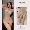 erotic underwear pure desire erotic uniform small nurse suit side strap three-point lace-up temptation suit