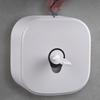 White Center-Pull Toilet Paper Dispenser