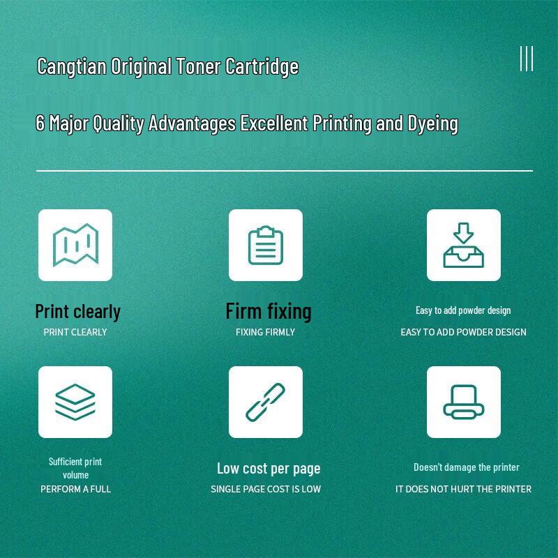 Cangtian CP-0816 Original Black Toner Cartridge