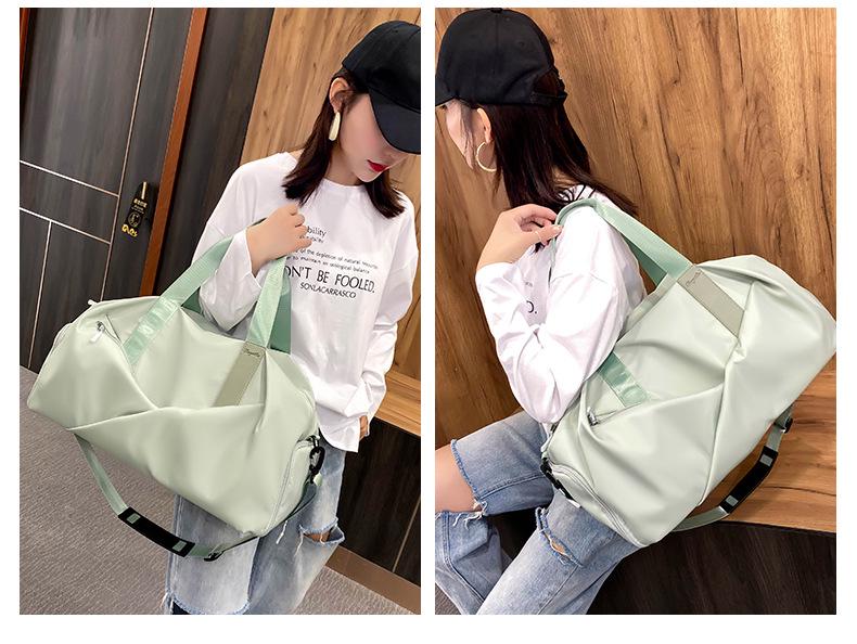 Geantă de sală rezistentă la apă cu compartiment pentru pantofi pentru bărbați și femei - Separare uscat/umed, Capacitate mare, Ideală pentru călătorii scurte