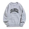 Women's Letter Printed Round Neck Pullover Street Long-sleeved Pullover Sweatershirt