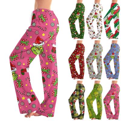 Women  Winter Soild Color Pants Full Length Long Trousers Sports Pants