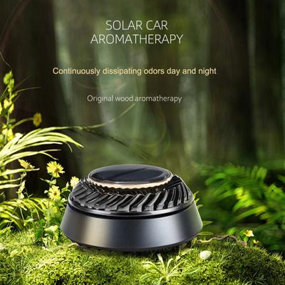 Solar Car Air Rotatable Freshener Automatic Lasting Long Purifying Fragrance Air Auto Aromatherapy