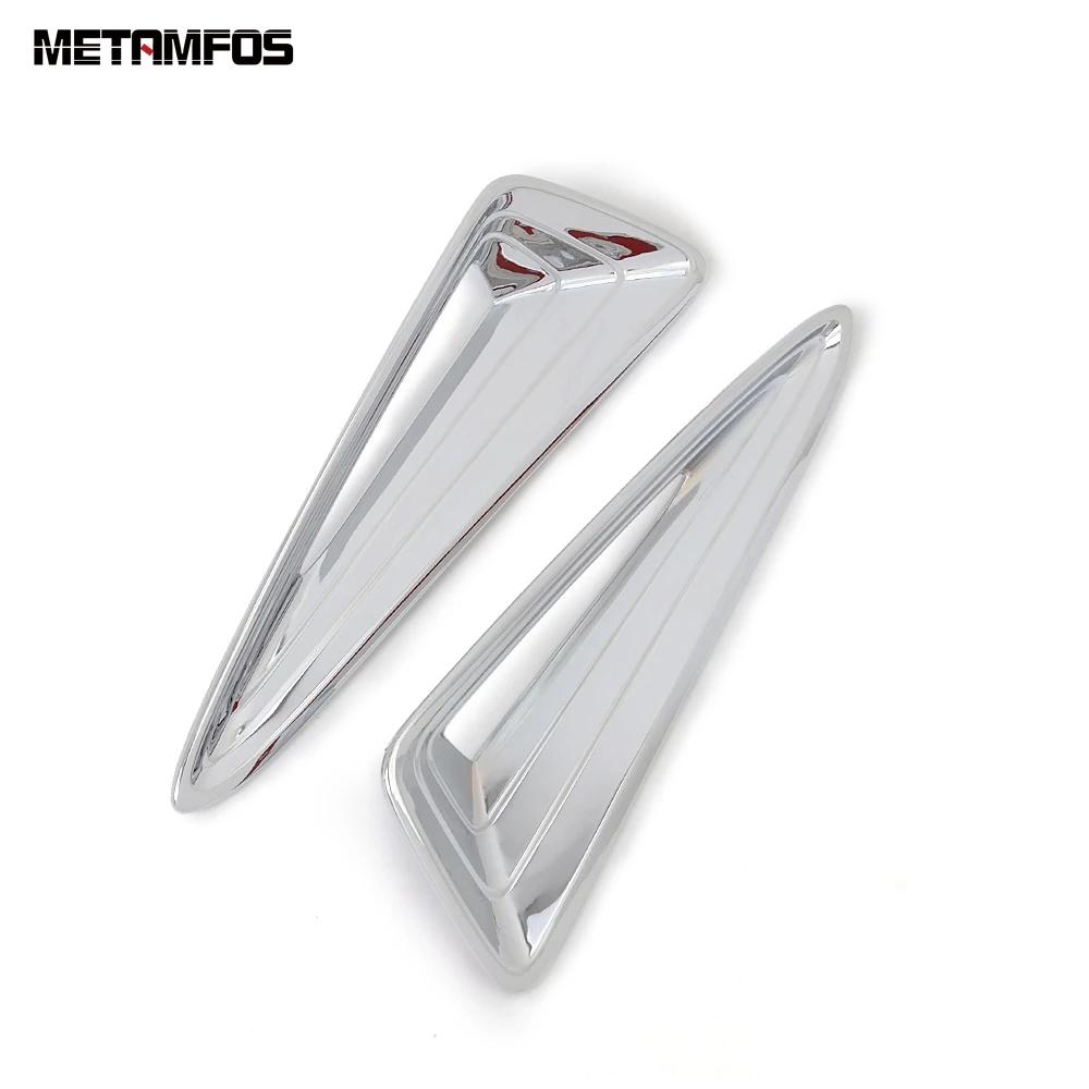 For Toyota C-HR CHR 2016-2018  Chrome Front Fog Light Lamp Cover Trim Front Bumper Grille Eyebrow Accessories Car Styling