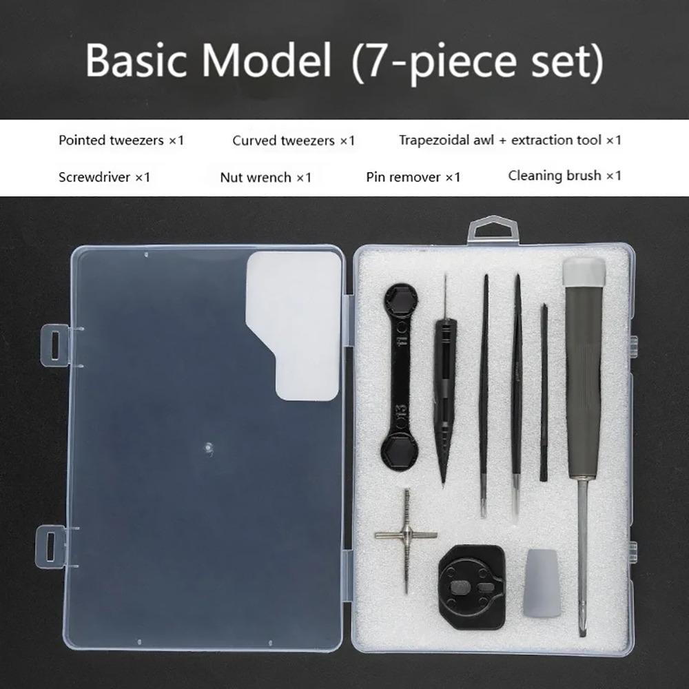 1Set Nut Wrench Screwdriver Fishing Wheel Removal Kit Wheel Maintenance Alloy Water Drop Reel Maintenance Kit DIY