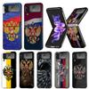 Russia Russian Flags Emblem Phone Case For Samsung Galaxy Z Flip7 Flip6 5G Flip5 Flip4 Flip3 ZFlip 7 6 3 4 5 Shockproof Back Cov