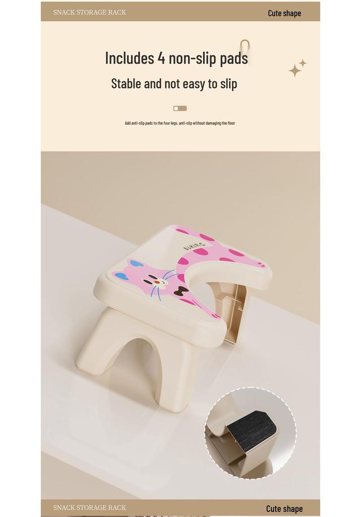 Dopamine Ergonomic Bathroom Squat Stool for Kids and Adults