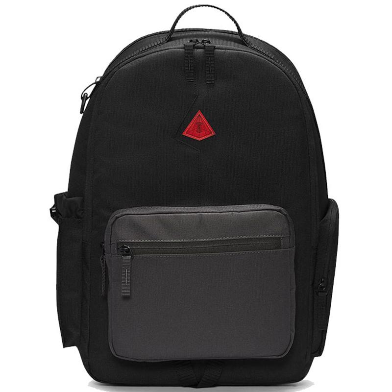 

Nike Polyester Backpack Regular Unisex Black Lightweight Casual DH7157-010 чёрный