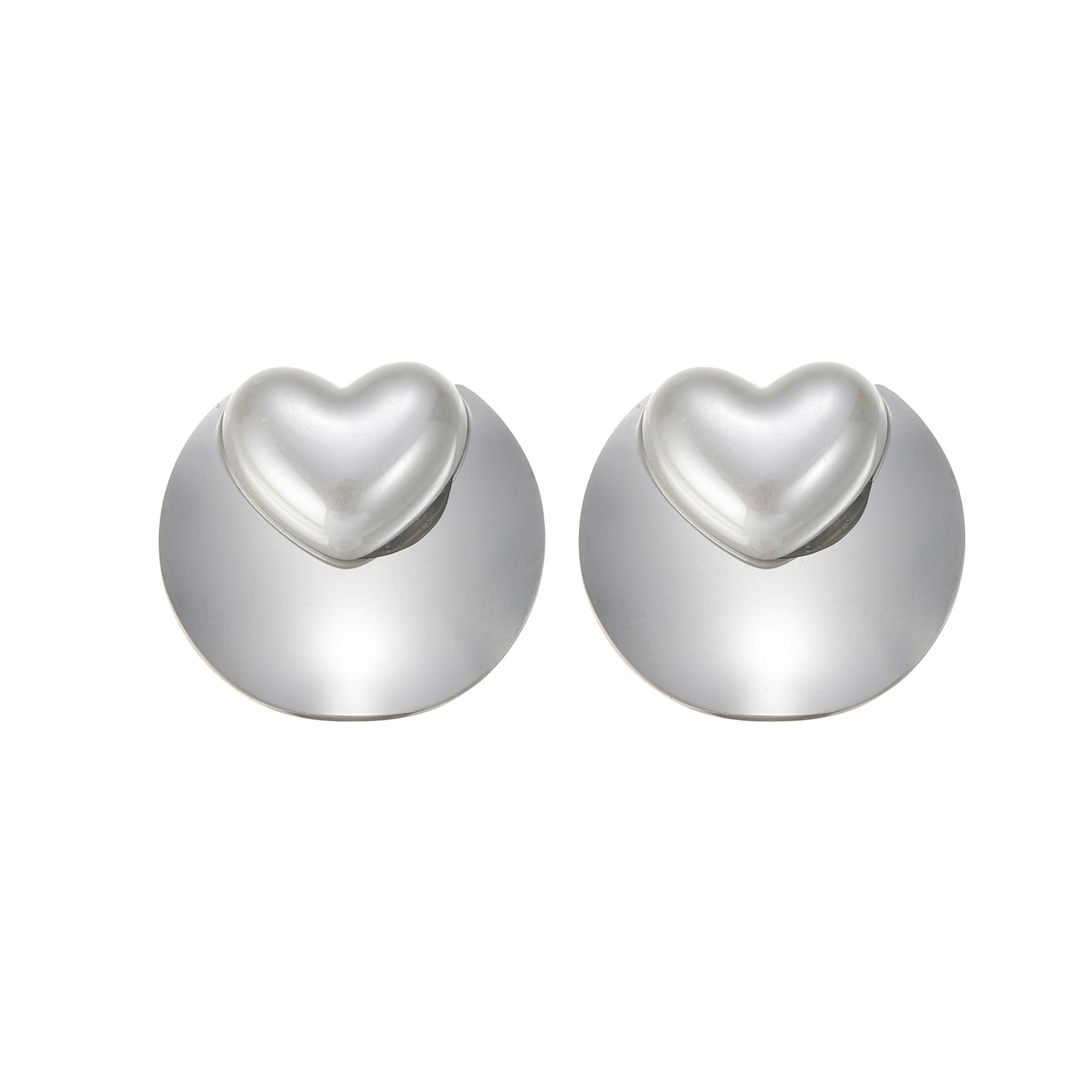

Atoztide Multiple Styles Two-Tone Earrings for Women Stainless Steel Statement Design Temperament Bead Stud Earring Jewelry Gift