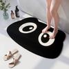 Cartoon Bear Diatom Mud Floor Mat Bathroom Non-Slip Absorbent Foot Mat Household Toilet Quick-Drying Dirt-Resistant Floor Mat