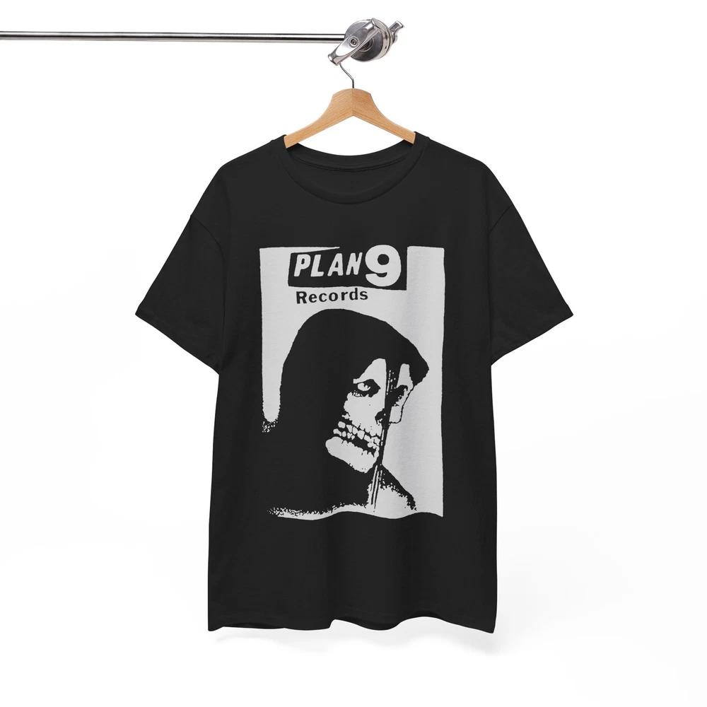 Футболка Plan 9 records, Samhain, Danzig, Black Flag, Circle, Унисекс L