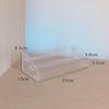 Transparent Acrylic Desktop Display Rack for Badges and Storage