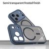 Custodia per Telefono Magnetica Magsafe Opaca di Lusso per iPhone 17 16 15 14 13 12 11 Pro Max Plus 17Air 16E Copertura Protettiva Antiscivolo