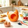 Exquisite 3D Printed Egg Box Cartoon Chick Egg Dispenser  Tabletop Decoration