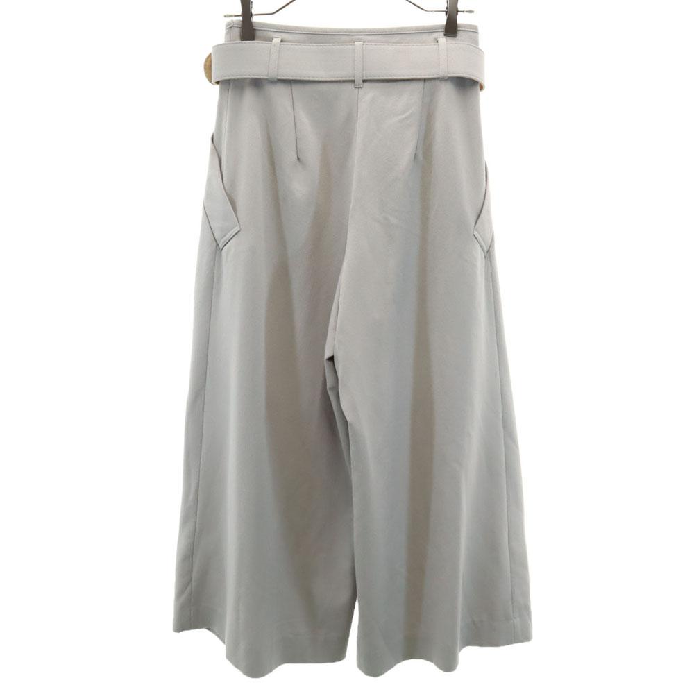 AMERI UNDRESSED Wide Pants Gray With Belt Women Used