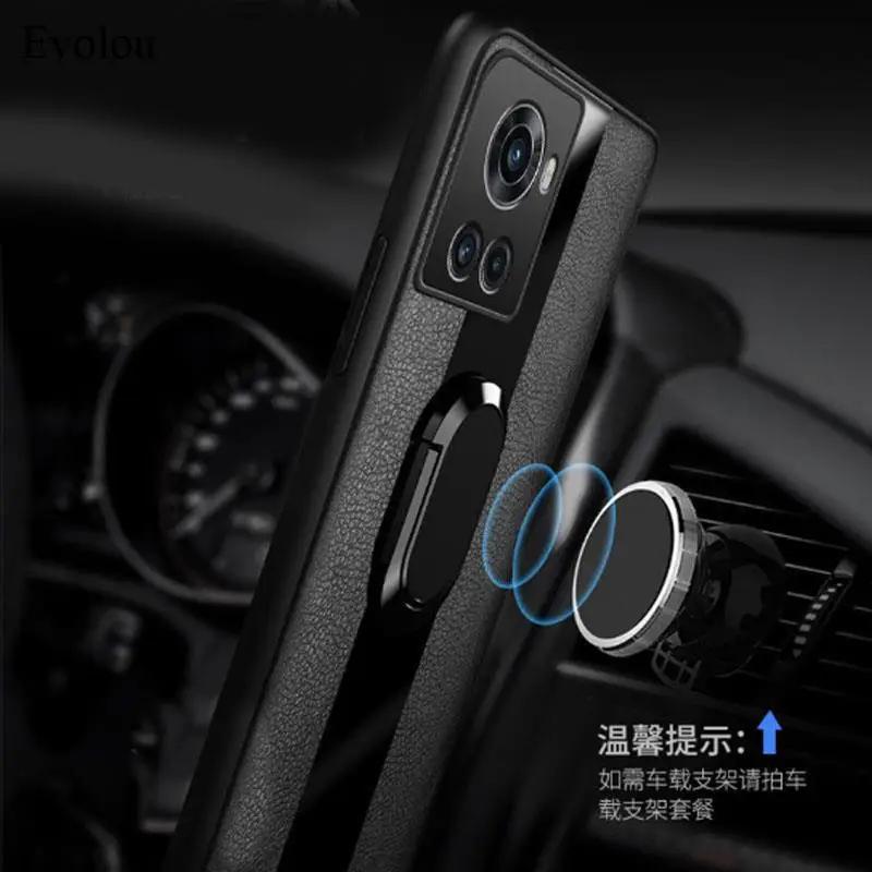 Plexiglass PU Leather Phone Case For Xiaomi 14T Pro Magnetic Metal Ring Stand Holder Shockproof Protect Cover For Xiaomi 13T Pro