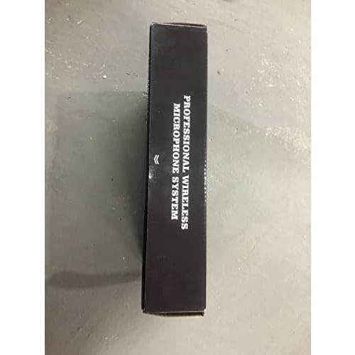 Depusheng W1 UHF Wireless Microphone System, Dynamic Karaoke, Metal Handheld Microphone, 25-Channel Mini Receiver, 50-80m