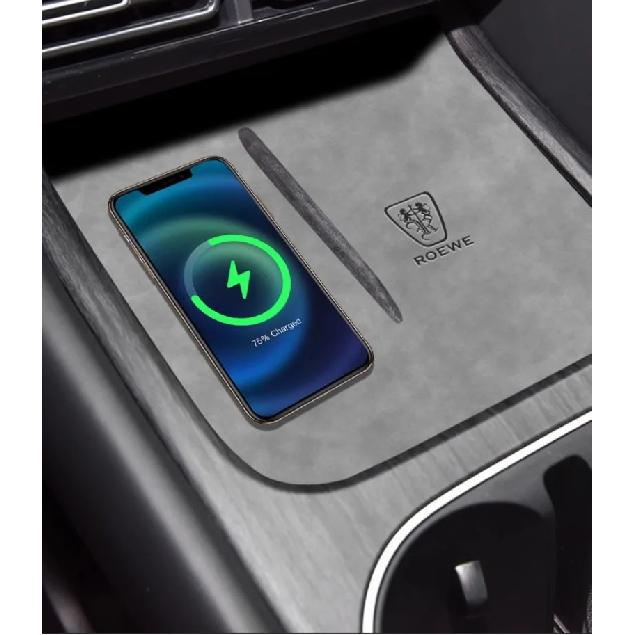 For Roewe D7 2023 Anti-Slip Cup Mat Suede Leather Coaster Non-Slip Pad for Car Interior Door Groove Modified Accessory