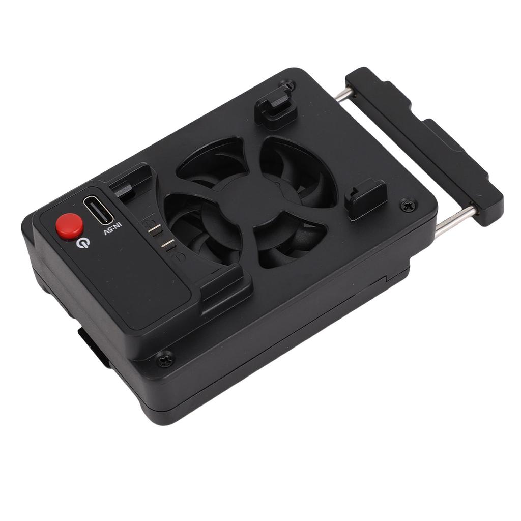 Cooling Fan Fit for A7S3 FX30 A7M4 Camera ABS Quiet Adjustable Camera External Cooling System for Video Recording Live