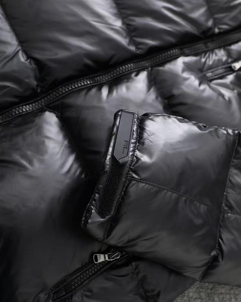 Advanced RL Down Jacket with Little Horse Logo - Thick & Warm