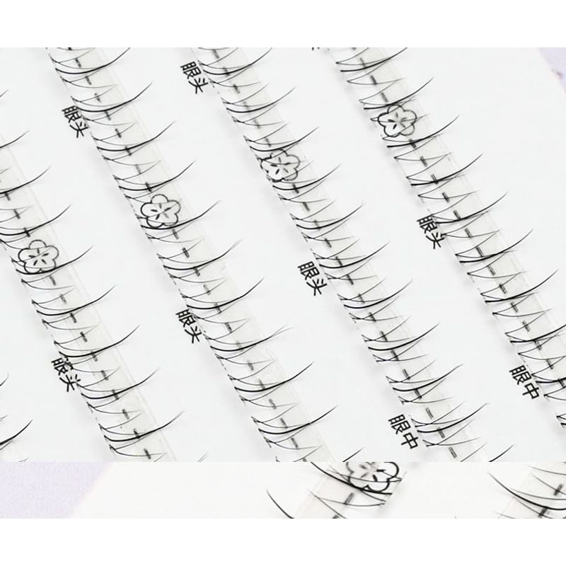 Aimo - Individual Cluster Lower False Eyelashes (Various Designs)