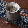Pure Titanium Sandblasted Tea Infuser with Lightweight Handle