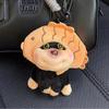 Creative Bee Dog Bow Tie Keychain: Cute Plush Bag Charm for Men & Women Gifts
