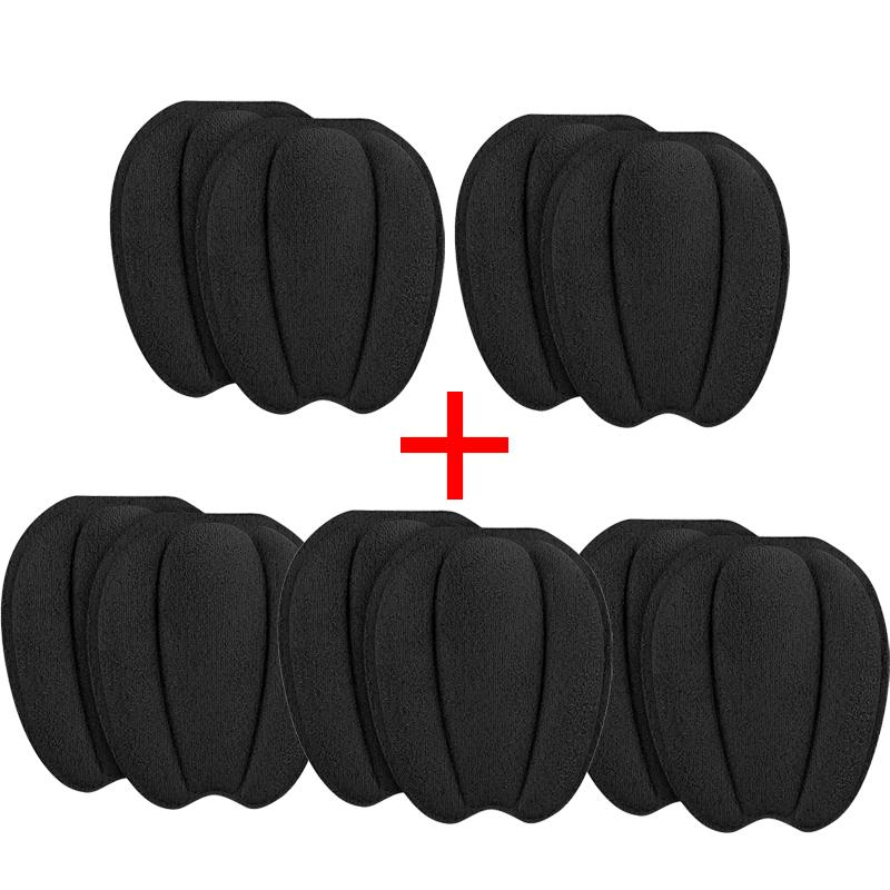 2Pcs/6Pcs/10Pcs Heel Protection Pads and Adhesive Adjustable Non-slip Heel-and-tongue Insoles Forefoot Care Pads