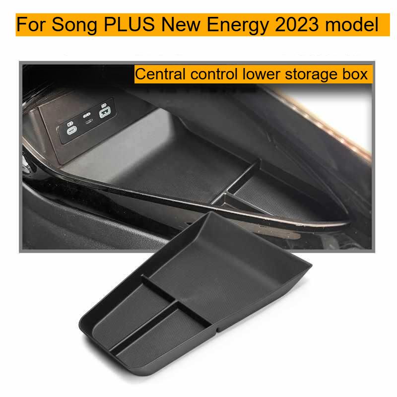 For BYD Song -2025 version central control armrest box storage box water cup holder modified parts storage box