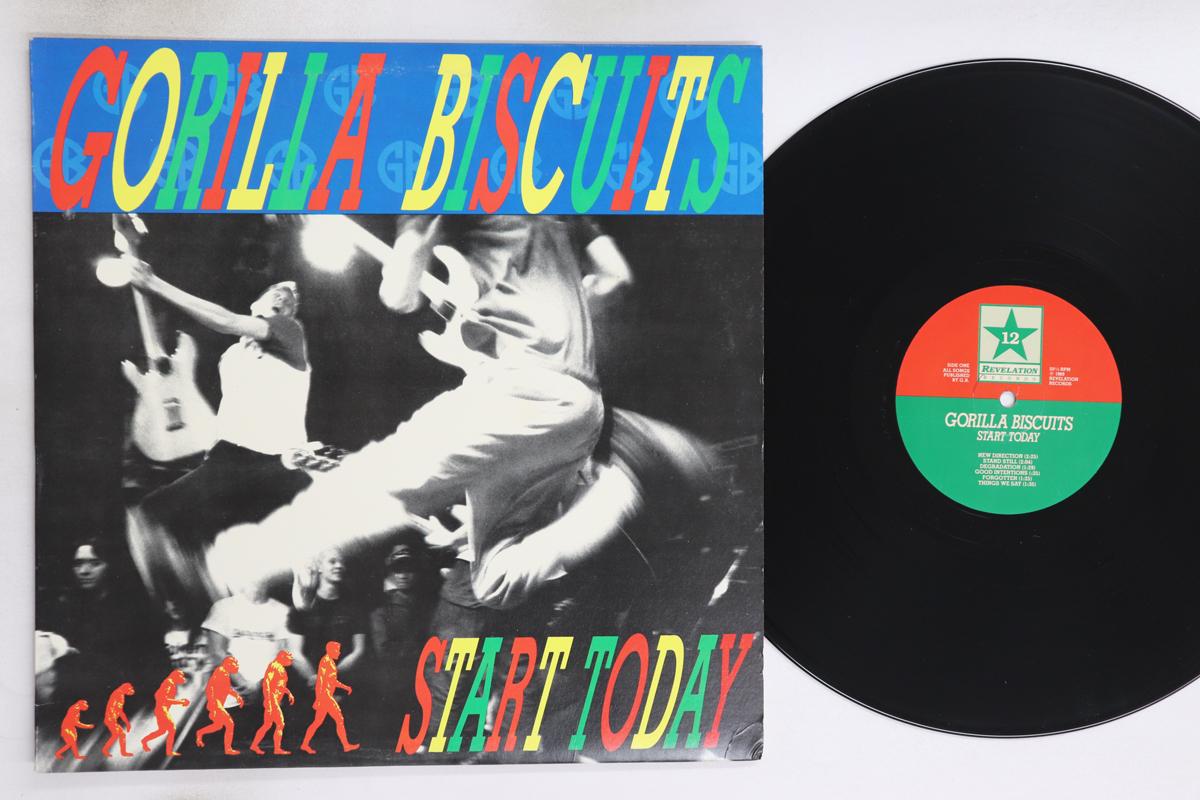 

LP Record GORILLA BISCUITS - Start Today REV12 REVELATION 2012 US Rock Used