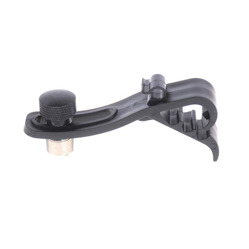 Buy Shockproof Black Drum Mic Clamp Clip Holder Rim Mount Kit Hard