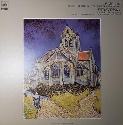 LP Record BBC SYMPHONY ORCHESTRA PIERRE BOUL  Bartok Stravinsky Music For Strin FCCA457 CBS SONY Japan Classical Used