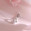 Collana Ciondolo Farfalla di Diamanti: Gioielli di Moda Personalizzati di Alta Gamma per Donna