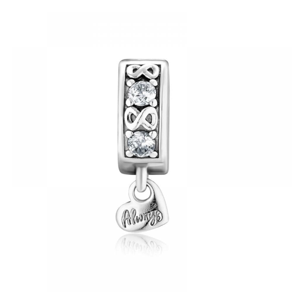 Pandora 791151c01 Family Always Pav  Clip Silver Charm