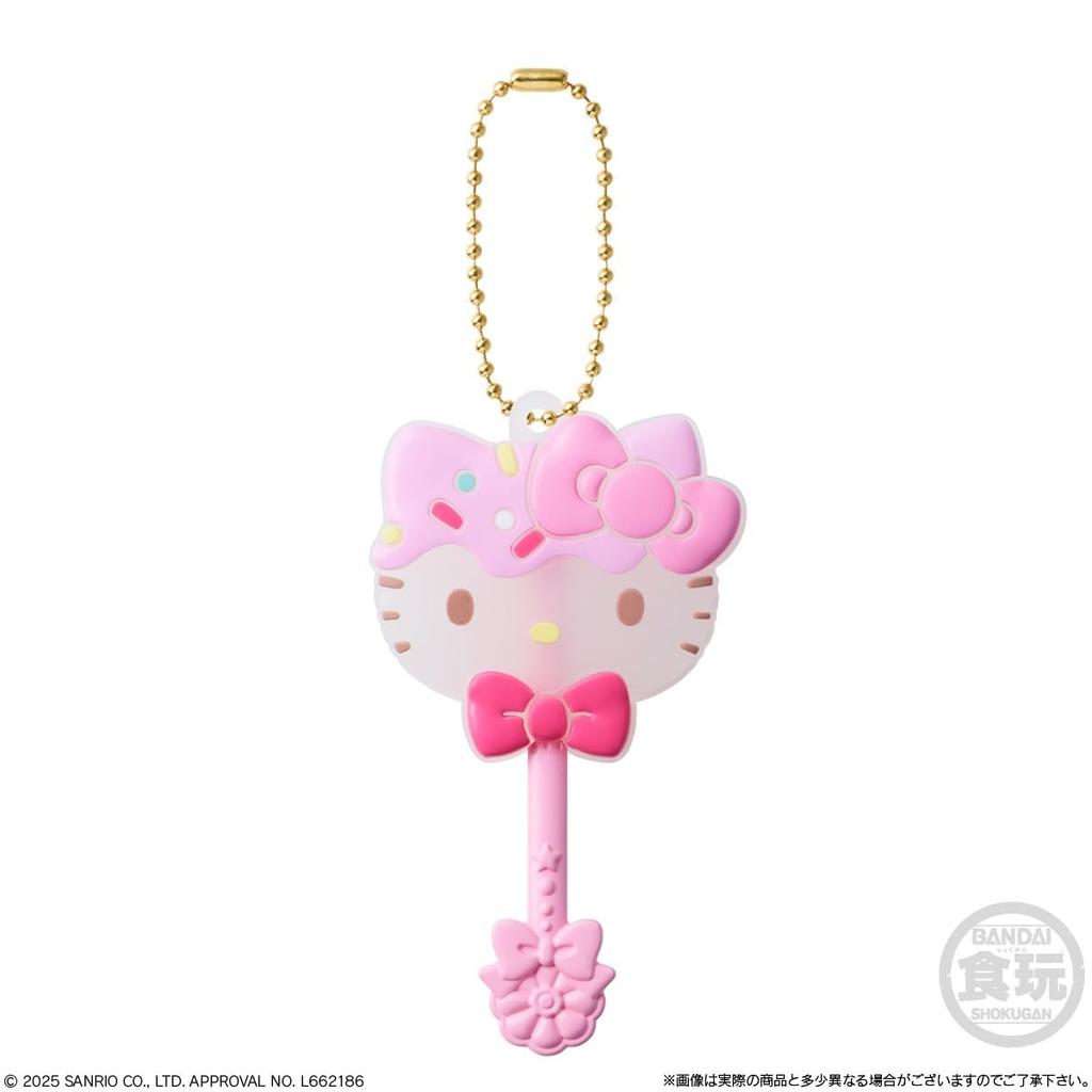 Bandai Lizak Cukierki Postacie Sanrio Cukierki do żucia Zabawki Zestaw Zawieszek, Guma do żucia, (Pole 12)