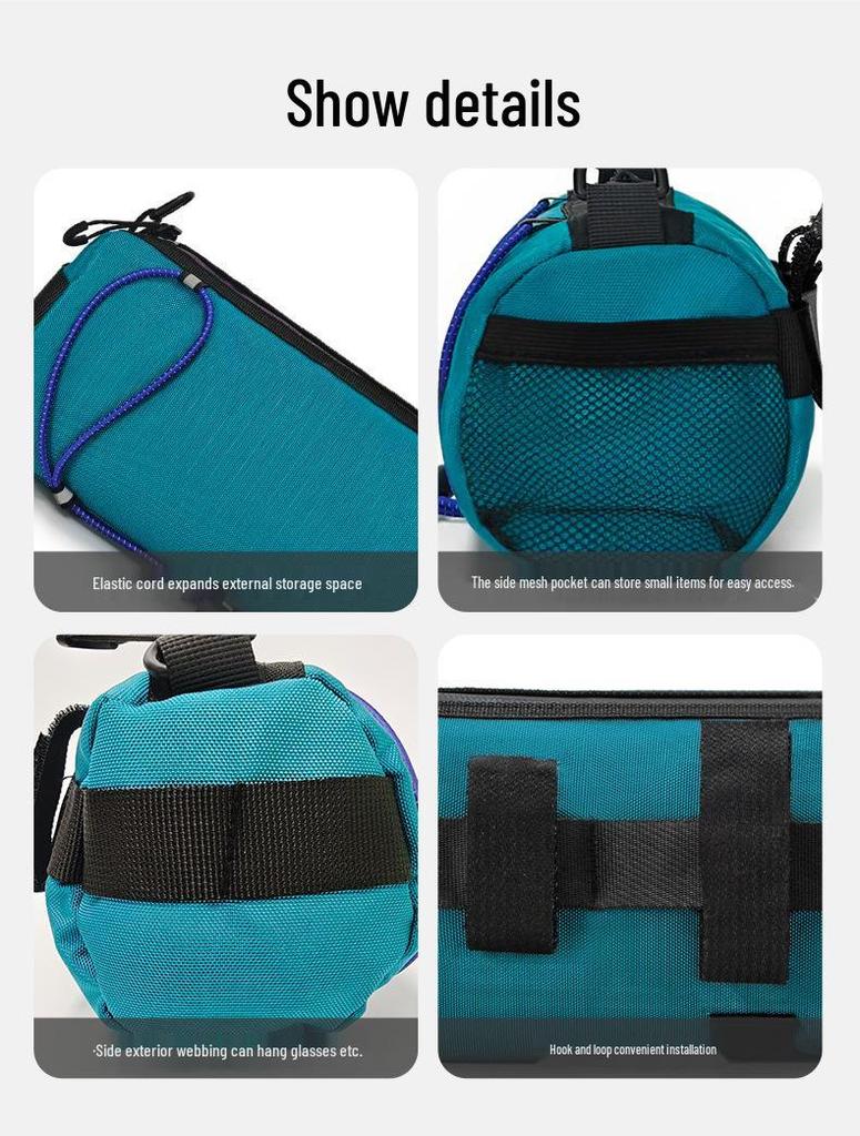 Universal Crossbar Bag for Mountain and Road Bikes - Front Beam Bag for Outdoor Cycling