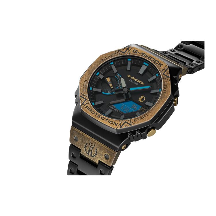 Casio Unisex Ganzmetall Serie 49,8 mm Schwarze Uhr GM- B2100LL-1A GM- B2100LL-1A
