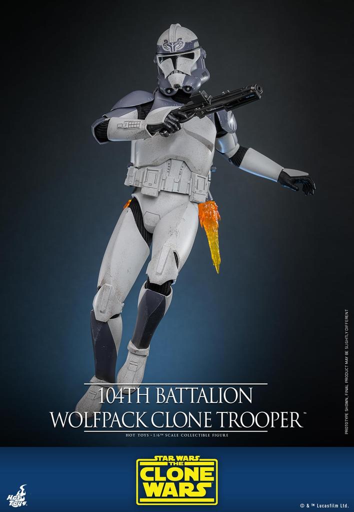 Television Masterpiece Star The Clone Wars Clone Trooper Scale Figure Wars (Wolfpack/104th Legion) 1/6