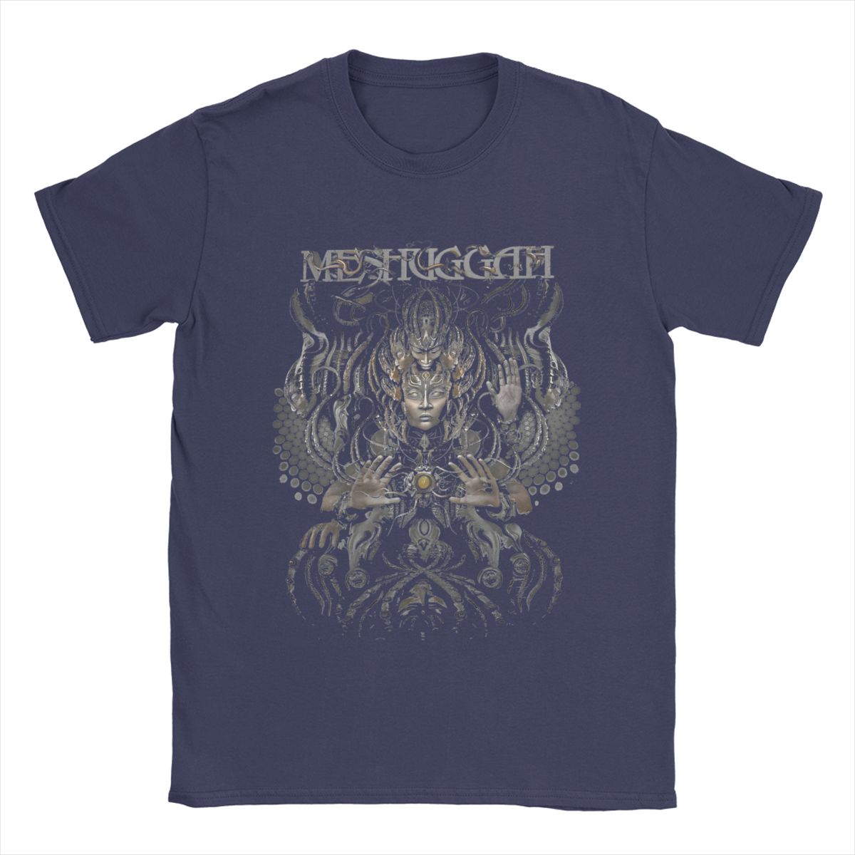 Winter snow Zomer Meshuggah Hands Of Msgh Heren Dames T-shirts Kleding Vintage T-shirts T-shirts Puur Katoen Cadeau Kleding L