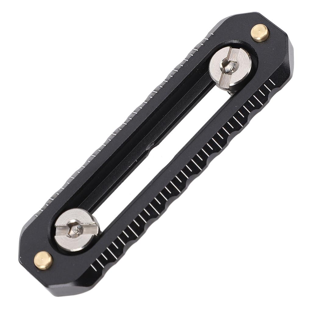 Quick Release Safety Rail with 14in Screws Anti Off Safety Pins for Handle Camera Cage Aluminum